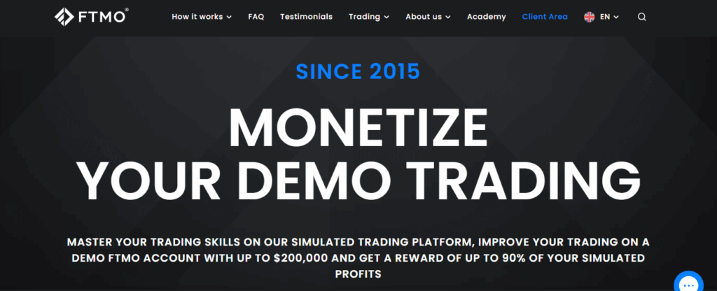 FTMO - Best Proprietary Trading Firms
