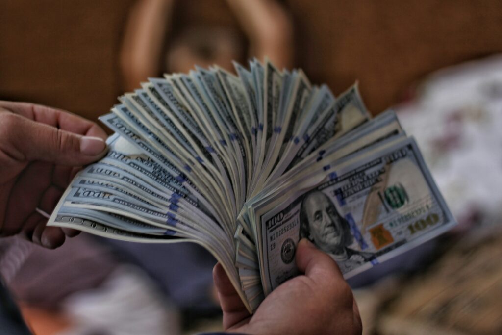 dollar bills - Highest Paying Prop Trading 