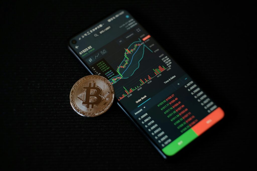 trading on a laptop - Prop Desk Trading