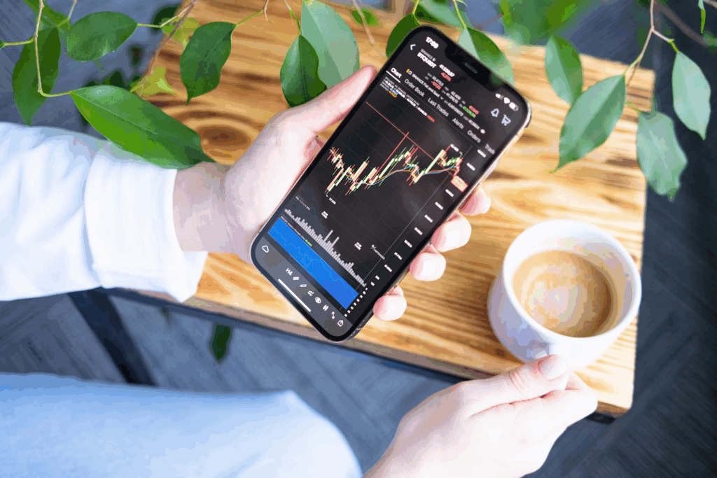 man drinking tea - Futures Prop Trading Firms