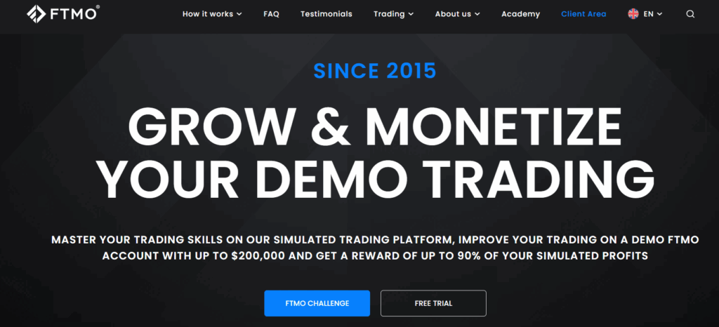 FTMO - Best Remote Prop Trading Firms