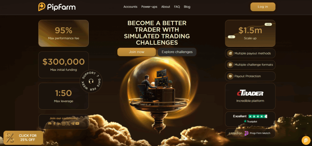 PipFarm - Best Crypto Prop Trading Firms